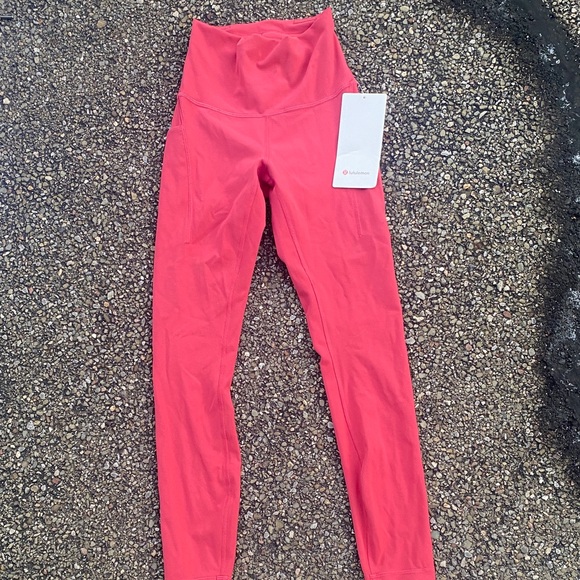 Lululemon Athletica Pink Leggings - Picture 1 of 4